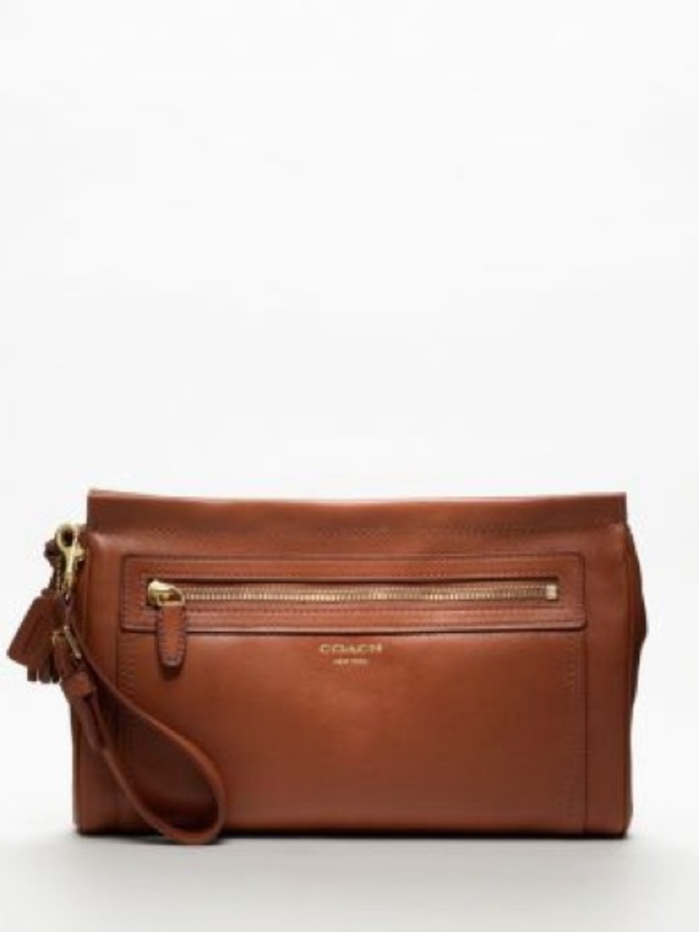 Brahmin Metallic Teal and Black Croc-Embossed Envelope Clutch
